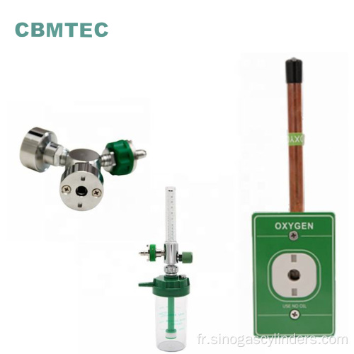 MEDCIAL OXYGEN OUTLET TYPE OHMEDA Terminal avec cadre